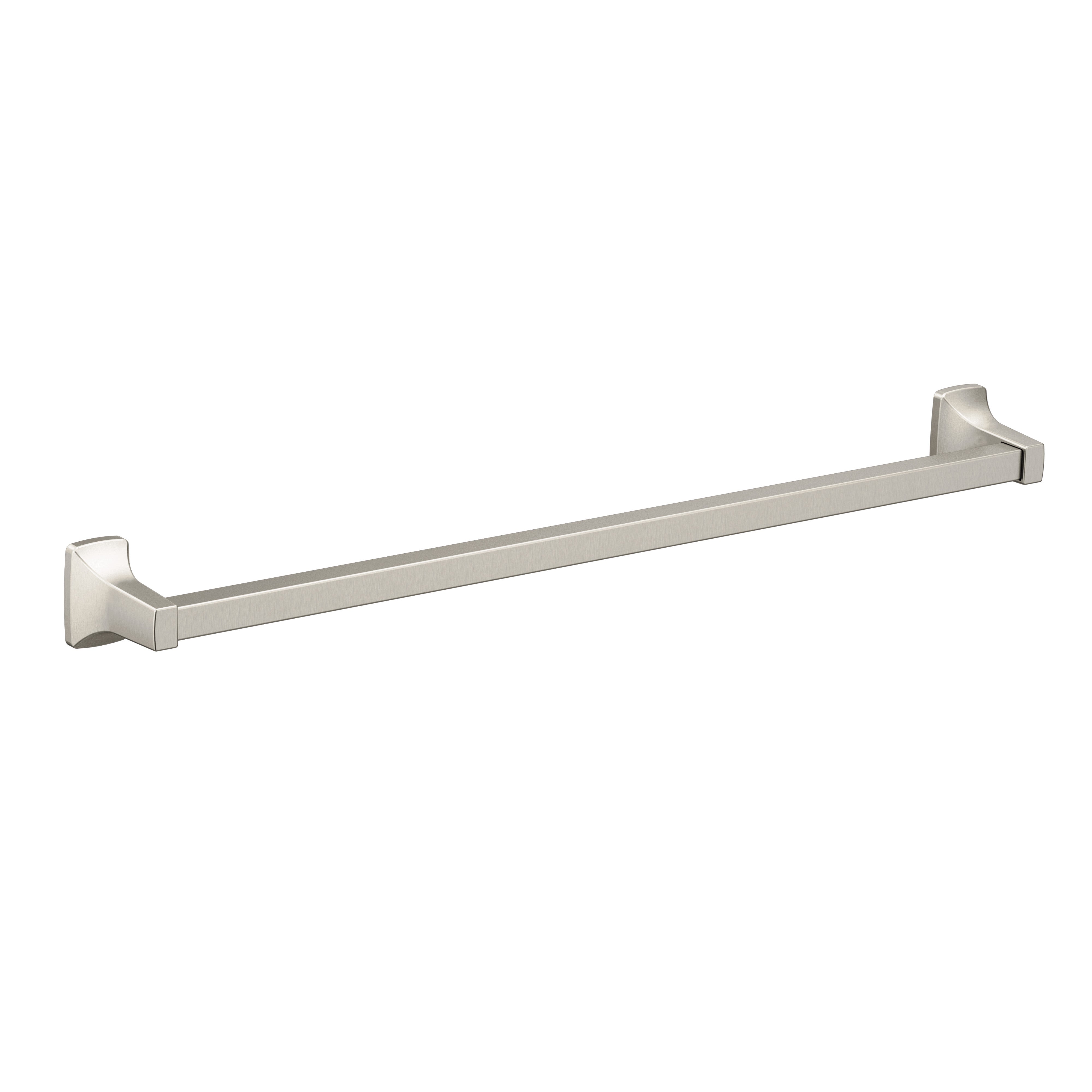 Moen P5124BN Contemporary 24" Towel Bar Brushed Nickel Finish Sparrow Supply