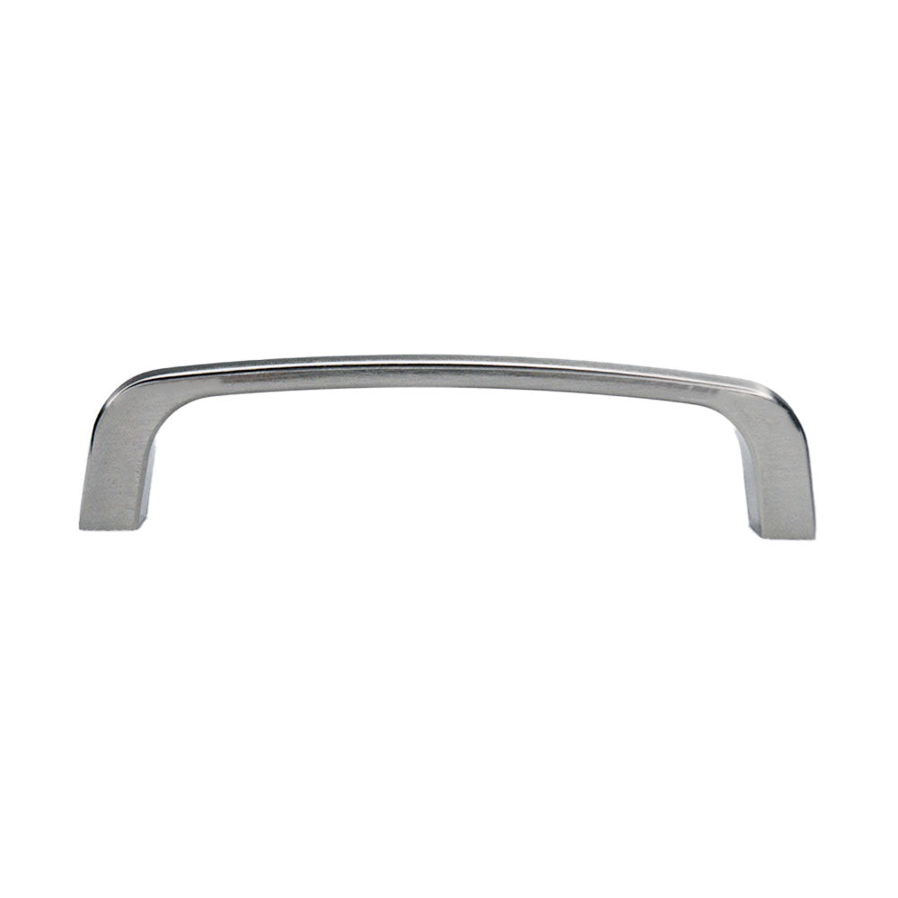 Pride Industrial P82234SN 4" Modern Cabinet Pull with 3-3/4" Center to Center Satin Nickel Finish Sparrow Supply