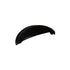 Pride Industrial P82981BK 3-1/2" Cup Cabinet Pull with 3" Center to Center Matte Black Finish Sparrow Supply