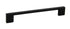 Pride Industrial P83572BK 7-1/2" Miami Cabinet Pull with 6-3/10" Center to Center Matte Black Finish Sparrow Supply
