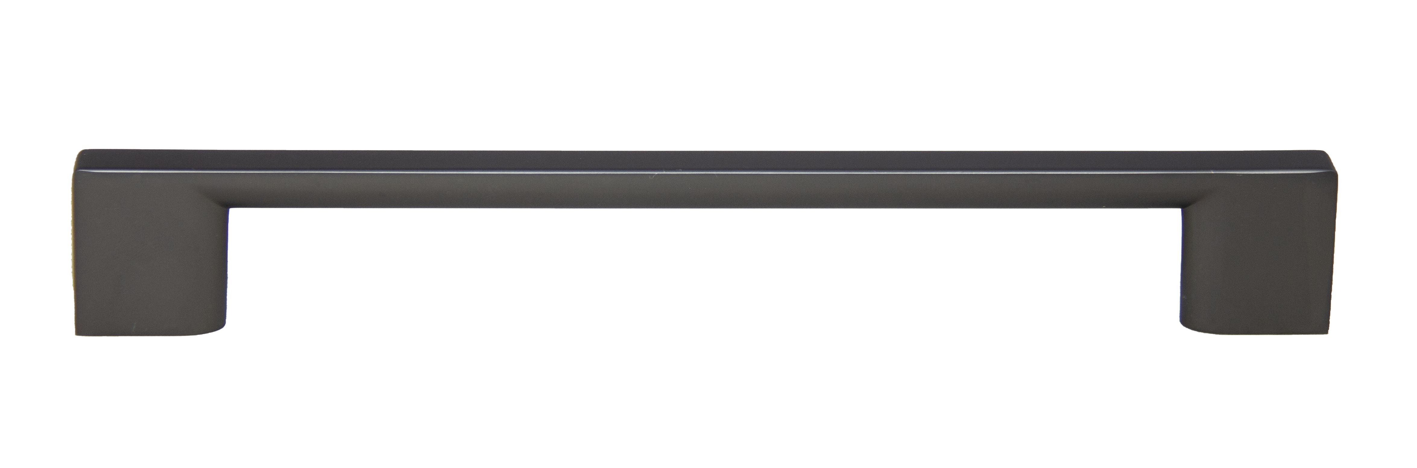 Pride Industrial P83572DP 7-1/2" Miami Cabinet Pull with 6-3/10" Center to Center Dark Pewter Finish Sparrow Supply