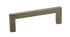 Pride Industrial P87226RG 4-1/4" Modern Square Cabinet Pull with 3-3/4" Center to Center Rose Gold Finish Sparrow Supply