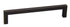Pride Industrial P8722810B 6-3/8" Modern Square Cabinet Pull with 6-3/10" Center to Center Oil Rubbed Bronze Finish Sparrow Supply