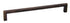 Pride Industrial P8730010B 9" Modern Square Cabinet Pull with 8-4/5" Center to Center Oil Rubbed Bronze Finish Sparrow Supply