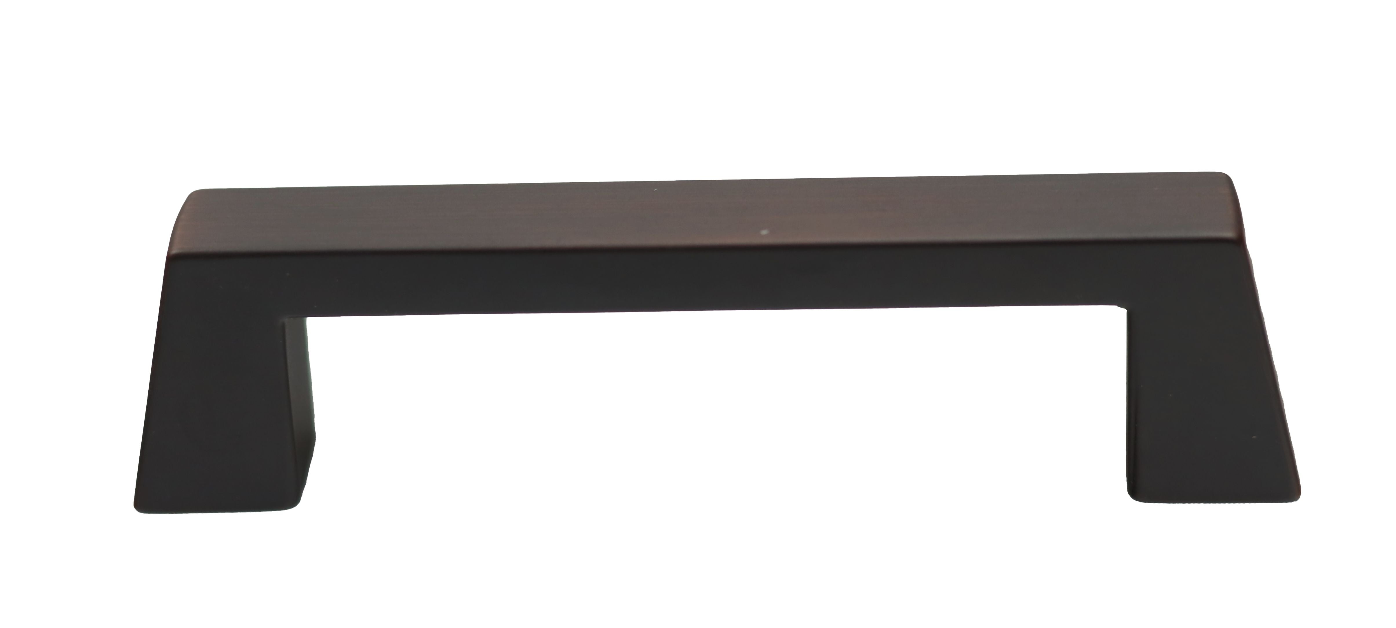 Pride Industrial P9283610B 4-1/2" Colorado Cabinet Pull with 3-3/4" Center to Center Oil Rubbed Bronze Finish Sparrow Supply
