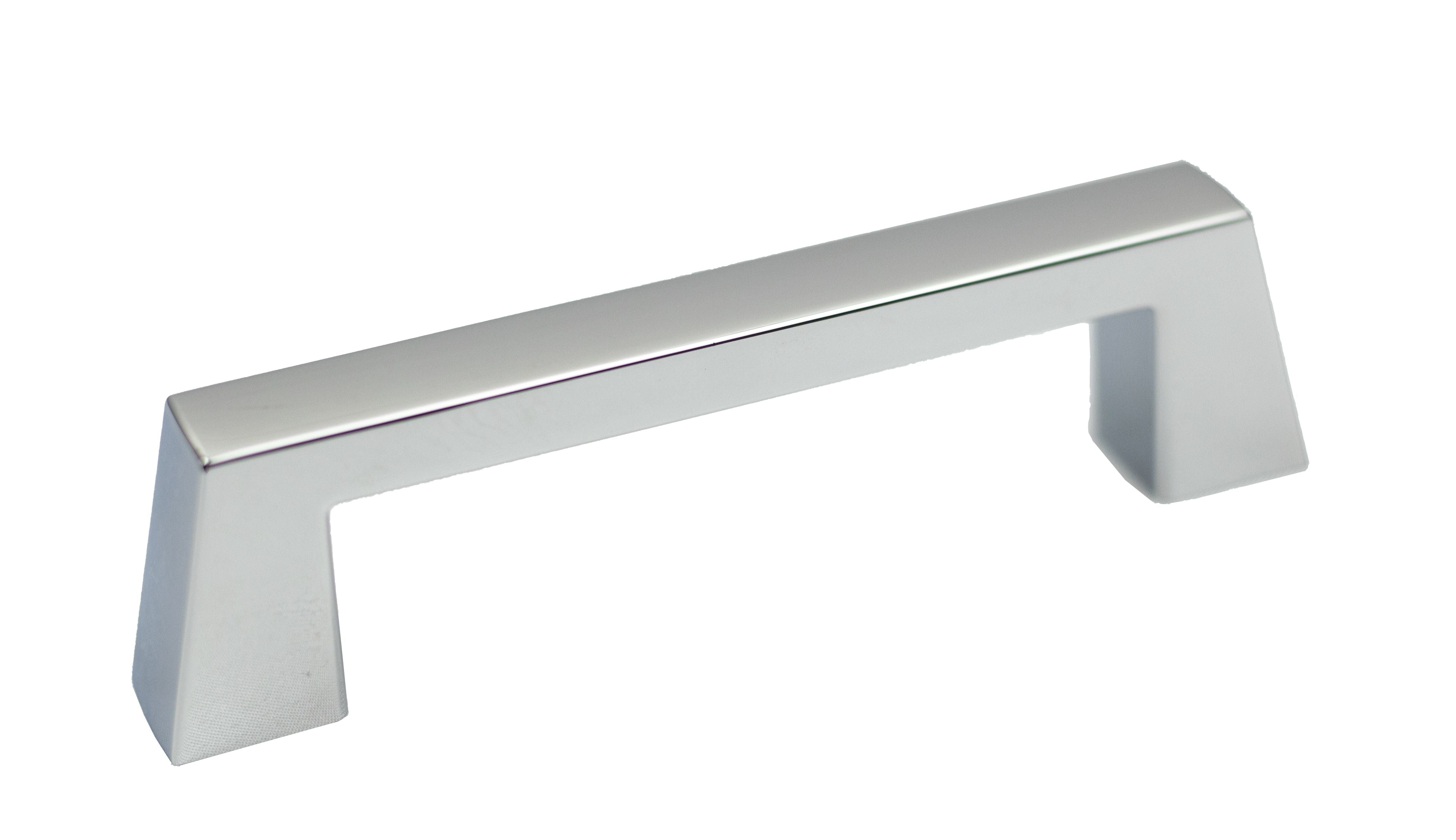 Pride Industrial P92836PC 4-1/2" Colorado Cabinet Pull with 3-3/4" Center to Center Polished Chrome Finish Sparrow Supply