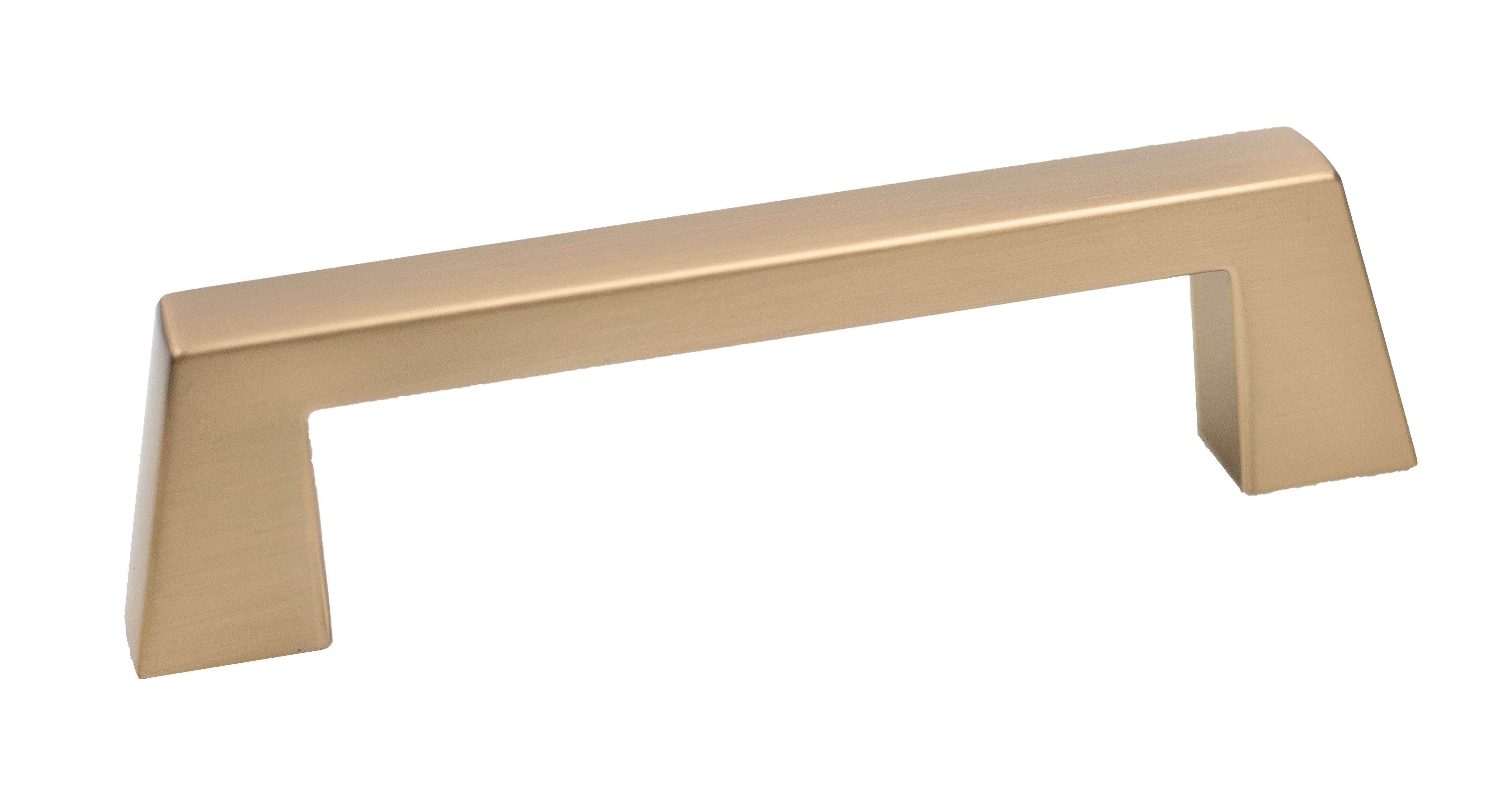 Pride Industrial P92836RG 4-1/2' Colorado Cabinet Pull with 3-3/4" Center to Center Rose Gold Finish Sparrow Supply
