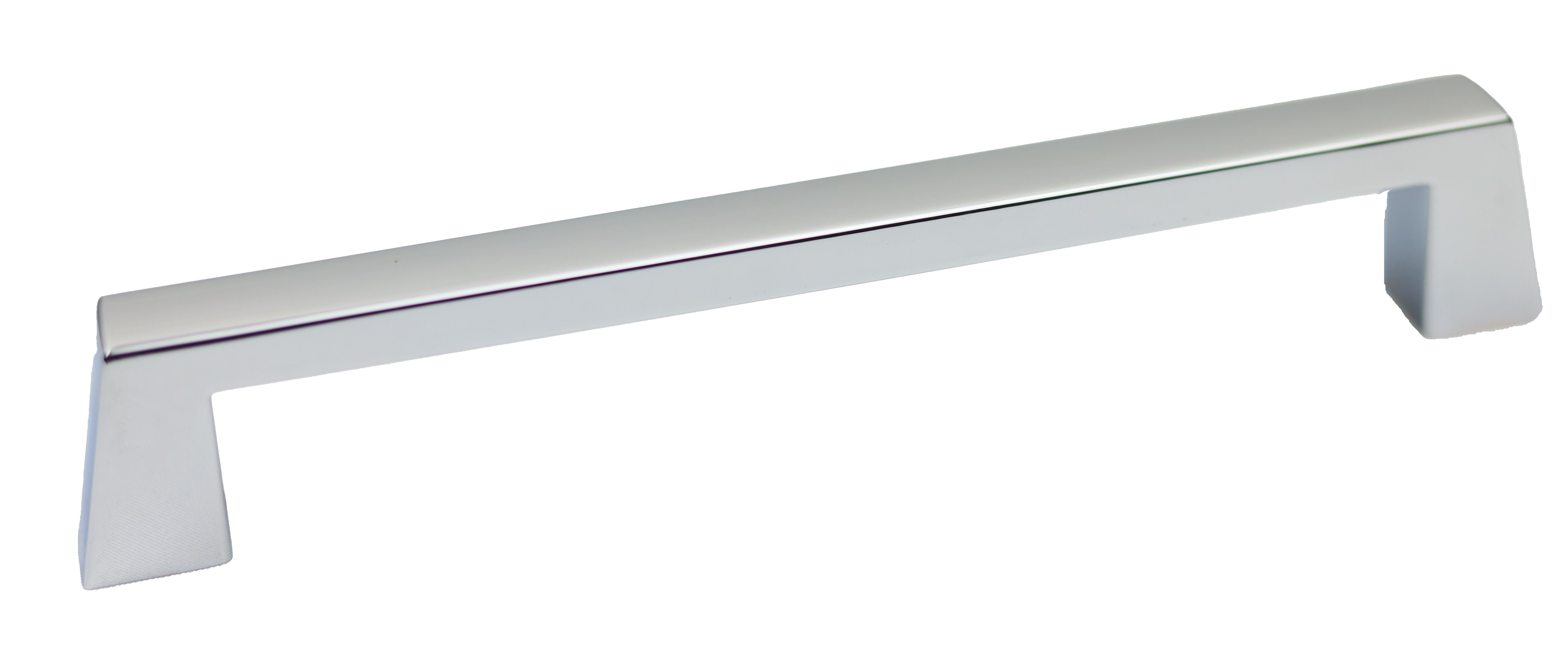 Pride Industrial P92838PC 7" Colorado Cabinet Pull with 6-3/10" Center to Center Polished Chrome Finish Sparrow Supply