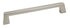Pride Industrial P92838SN 7" Colorado Cabinet Pull with 6-3/10" Center to Center Satin Nickel Finish Sparrow Supply