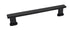Pride Industrial P92927BK 6" Manhattan Cabinet Pull with 5" Center to Center Oil Matte Black Finish Sparrow Supply