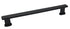 Pride Industrial P92928BK 7-1/4" Manhattan Cabinet Pull with 6-3/10" Center to Center Oil Matte Black Finish Sparrow Supply