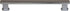 Pride Industrial P92928PC 7-1/4" Manhattan Cabinet Pull with 6-3/10" Center to Center Polished Chrome Finish Sparrow Supply