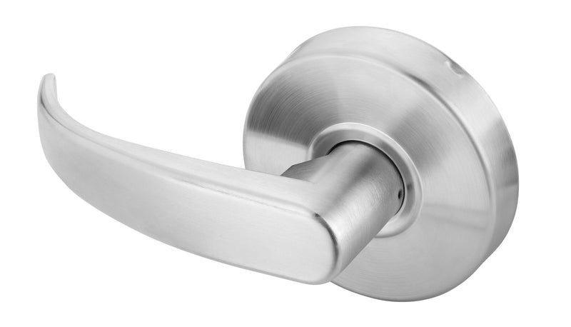 ASSA Abloy Accentra PB4655LN626 Single Dummy Pacific Beach Lever Grade 2 Cylindrical Lock US26D (626) Satin Chrome Finish Sparrow Supply