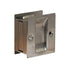 Don-Jo PDL100626 Square Passage Pocket Door Lock Satin Chrome Finish Sparrow Supply