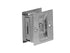 Don-Jo PDL101622 Square Privacy Pocket Door Lock Black Finish Sparrow Supply