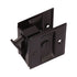 Pamex PF1910 Privacy Square Style Sliding Door Lock Matte Black Finish Sparrow Supply