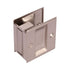 Pamex PF1P30 Passage Square Style Sliding Door Lock Satin Nickel Finish Sparrow Supply