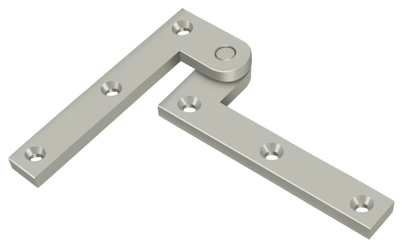 Deltana PH35U15 Pivot Hinges - Satin Nickel Sparrow Supply