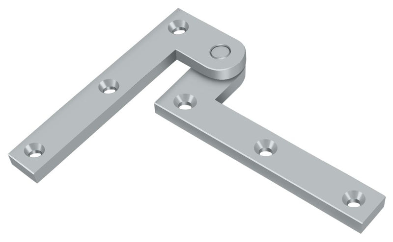 Deltana PH35U Pivot Hinges - Satin Chrome Sparrow Supply