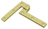 Deltana PH35U3 3-7/8" x 5/8" x 1-5/8" Hinge; Bright Brass Finish Sparrow Supply