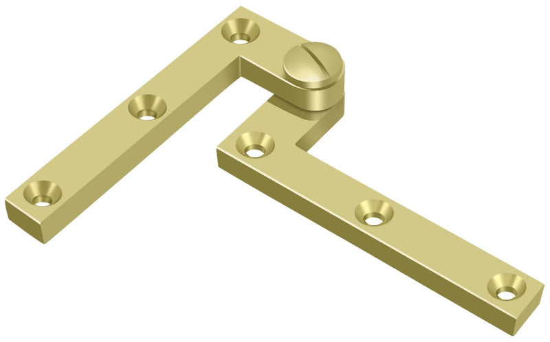 Deltana PH60U3 Pivot Hinges - Brass Sparrow Supply