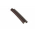 Pemko Q102D-85 85" (7' 1") Kerf-In Weatherstrip Dark Brown Finish Sparrow Supply