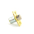Falcon Q330201605 2-3/8" Square 1" Face Dead Latch for W Series Bright Brass Finish Sparrow Supply