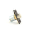 Falcon Q330201613 2-3/8" Square 1" Face Dead Latch for W Series Oil Rubbed Bronze Finish Sparrow Supply