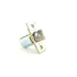 Falcon Q330207630 2-3/8" Square 1" Face Spring Latch for W Series Satin Stainless Steel Finish Sparrow Supply
