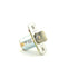 Falcon Q330208630 2-3/8" Round 1" Face Spring Latch for W Series Satin Stainless Steel Finish Sparrow Supply