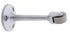 Ives Commercial RB47126D 4-1/2" Strait Roller Bumper Satin Chrome Finish Sparrow Supply