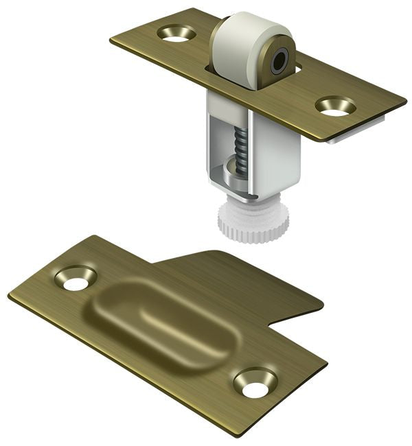 Deltana RCA336U5 Roller Catch; Antique Brass Finish Sparrow Supply