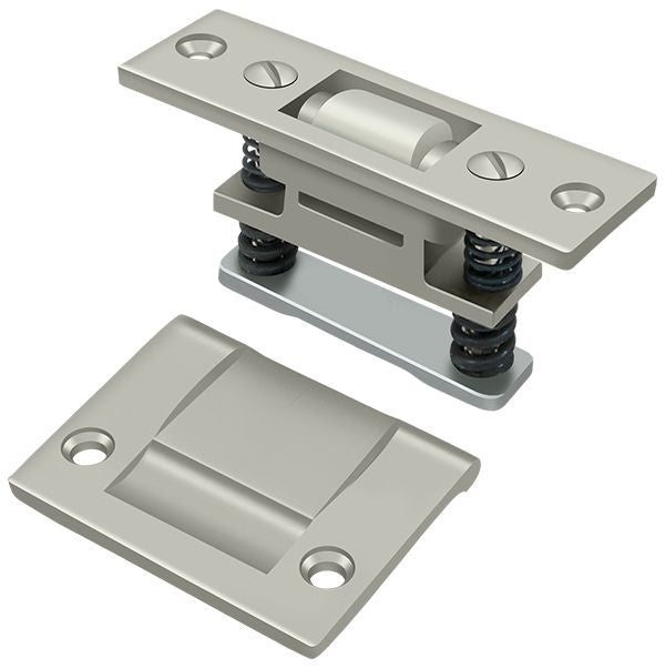 Deltana RCA430U15 Roller Catch; Heavy Duty; Satin Nickel Finish Sparrow Supply