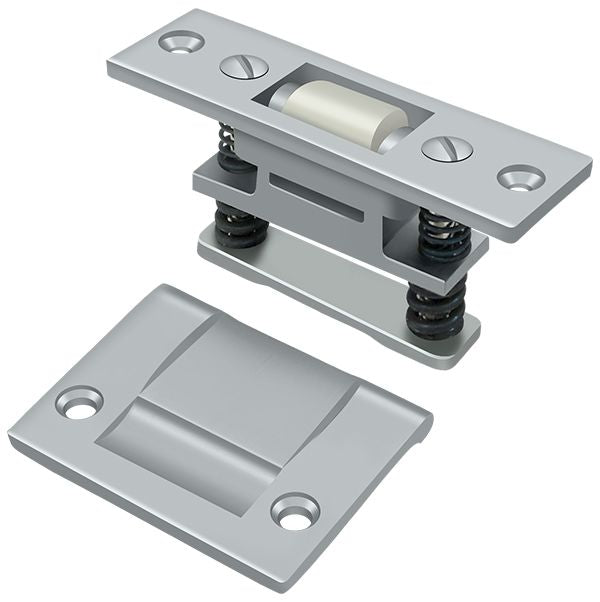 Deltana RCA430U26D Roller Catch; Heavy Duty; Satin Chrome Finish Sparrow Supply