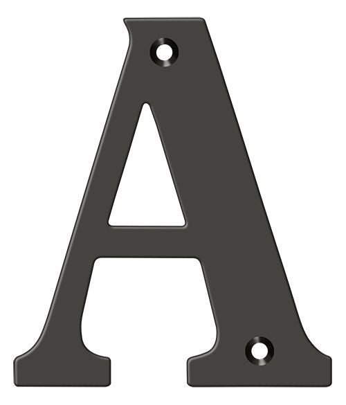 Deltana RL4A-10B House Numbers - Oil Rubbed Bronze Sparrow Supply