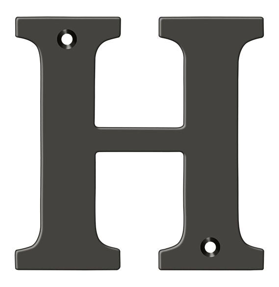 Deltana RL4H-10B House Numbers - Oil Rubbed Bronze Sparrow Supply
