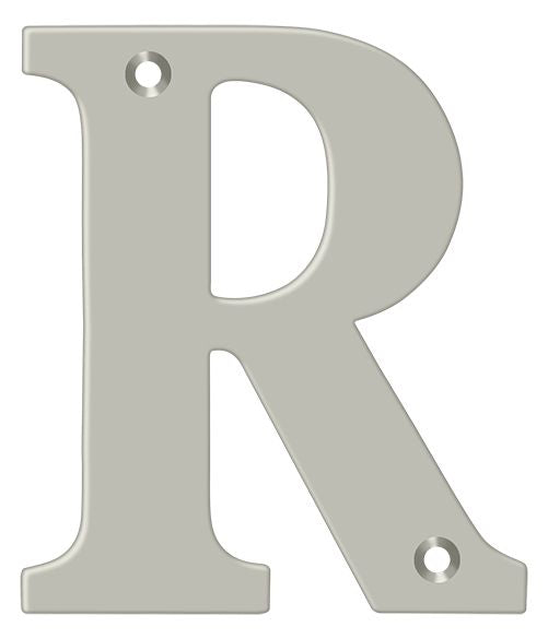 Deltana RL4R-15 House Numbers - Satin Nickel Sparrow Supply