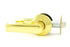 Schlage Commercial S10SAT605 S Series Passage Saturn with 16-203 Latch 10-001 Strike Bright Brass Finish Sparrow Supply