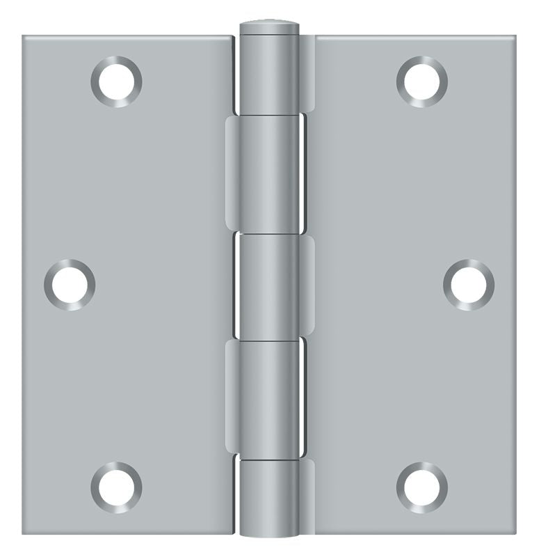 Deltana S35U26D- Full Mortise Hinges - Satin Chrome Sparrow Supply