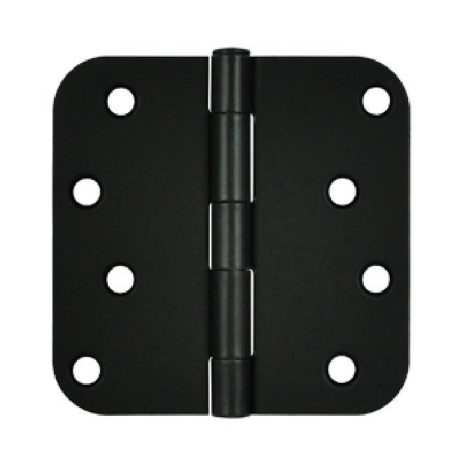 Deltana S44R51B Full Mortise Hinges - Black Sparrow Supply