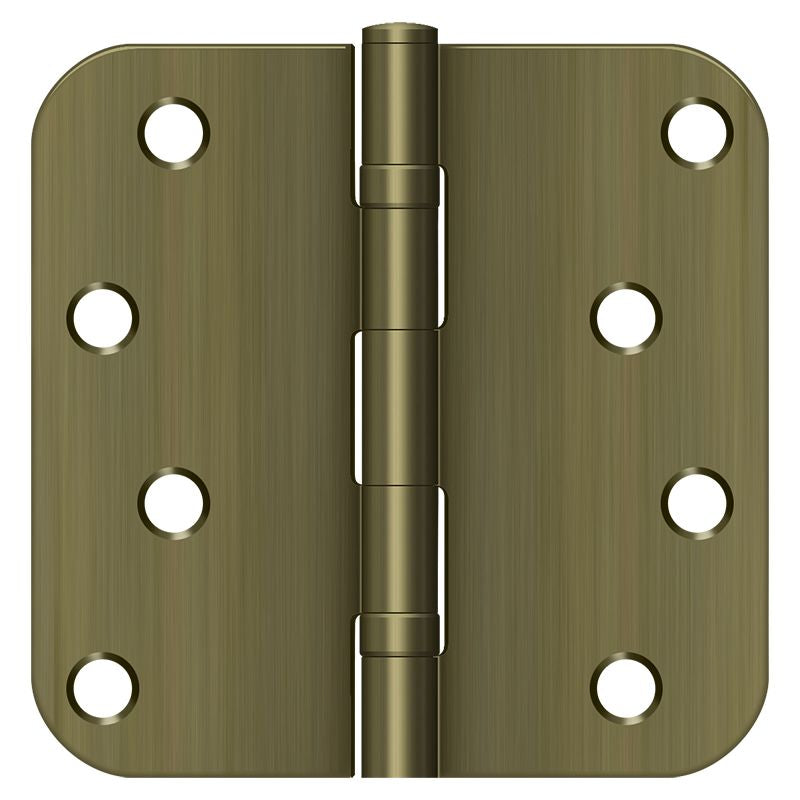 Deltana S44R5BB5 Full Mortise Hinges - Antique Brass Sparrow Supply