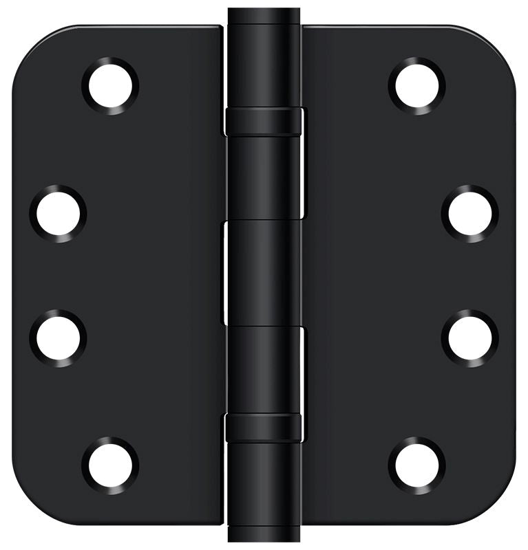 Deltana S44R5HDB Full Mortise Hinges - Black Sparrow Supply
