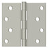 Deltana S44U15-R 4" x 4" Square Hinge; Satin Nickel Finish Sparrow Supply
