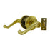 Schlage Commercial S51PFLA605LH Left Hand S Series Entry C Keyway Flair with 16-203 Latch 10-001 Strike Bright Brass Finish Sparrow Supply