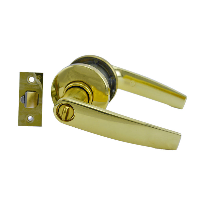 Schlage Commercial S51PJUP Tubular Locksets - Polished Brass Sparrow Supply