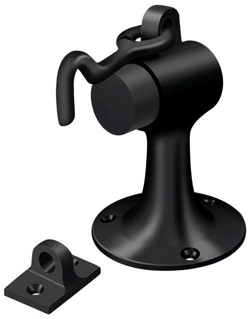 Deltana SAHF358U19 Floor Mount Bumper with Holder Black Finish Sparrow Supply