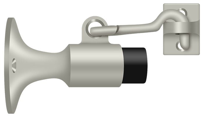 Deltana SAHW325U15 Wall Mount Bumper with Holder; Satin Nickel Finish Sparrow Supply