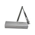 Falcon SC71AHWPAAL Heavy Duty Hold Open Surface Door Closer with PA Bracket Aluminum Finish Sparrow Supply