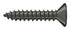 Deltana SCWB1010U10B Wood Screw; SB; #10 x 1"; Oil Rubbed Bronze Finish Sparrow Supply