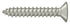 Deltana SCWB12125U15 Wood Screw; SB; #12 x 1-1/4"; Satin Nickel Finish Sparrow Supply